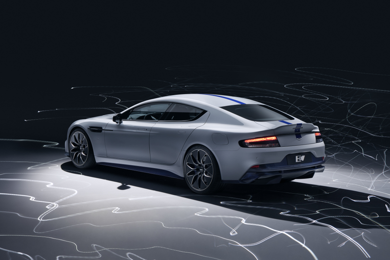 Illustration for article titled The 2020 Aston Martin Rapide E All-Electric Sedan Is Here with 600 HP